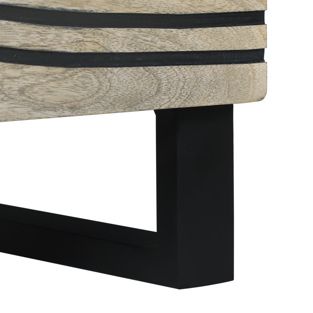 Produktbild för Nattduksbord Vit 40 x 33 x 46 cm Konstruerat trä