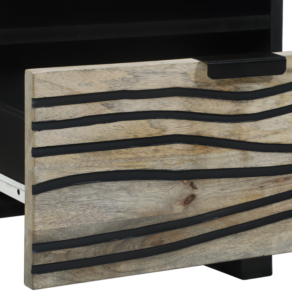 Produktbild för Nattduksbord 2 pcs Vit 40 x 33 x 46 cm Konstruerat trä