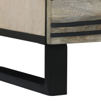 Produktbild för Nattduksbord 2 pcs Vit 40 x 33 x 46 cm Konstruerat trä