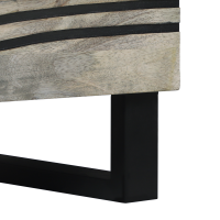Produktbild för Nattduksbord Vit 50 x 33 x 62 cm Konstruerat trä