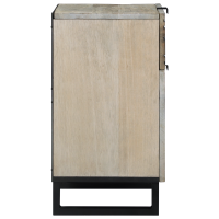 Produktbild för Nattduksbord Vit 50 x 33 x 60 cm Konstruerat trä
