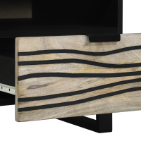 Produktbild för Kaffeebord Vit 80 x 54 x 40 cm Konstruerat trä