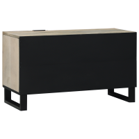Produktbild för TV Enheter Vit 80 x 33 x 46 cm Konstruerat trä