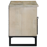 Produktbild för TV Enheter med låda Vit 105 x 33 x 46 cm Konstruerat trä