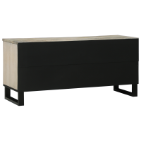Produktbild för TV Enheter med låda Vit 105 x 33 x 46 cm Konstruerat trä