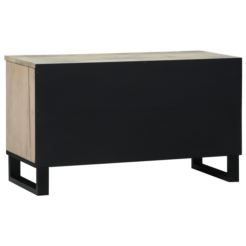 Produktbild för TV Enheter med låda Vit 80 x 33 x 46 cm Konstruerat trä