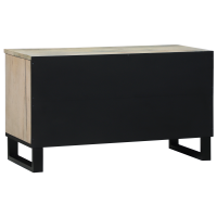 Produktbild för TV Enheter med låda Vit 80 x 33 x 46 cm Konstruerat trä