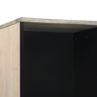 Produktbild för Badrumsskåp Vit 38 x 33 x 160 cm Konstruerat trä
