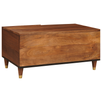 Produktbild för Kaffeebord 80 x 50 x 40 cm Massivt mangoträ