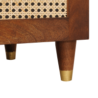 Produktbild för Kaffeebord 80 x 50 x 40 cm Massivt mangoträ
