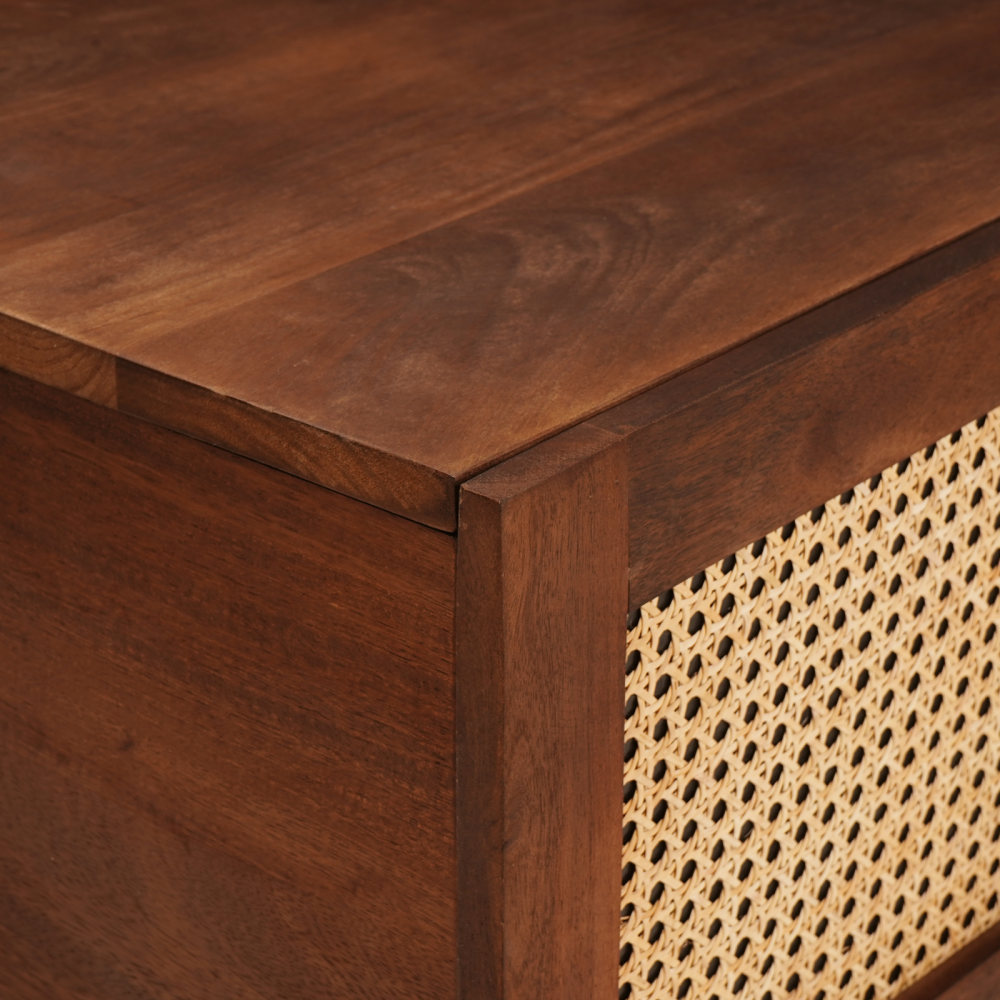 Produktbild för Kaffeebord 80 x 50 x 40 cm Massivt mangoträ