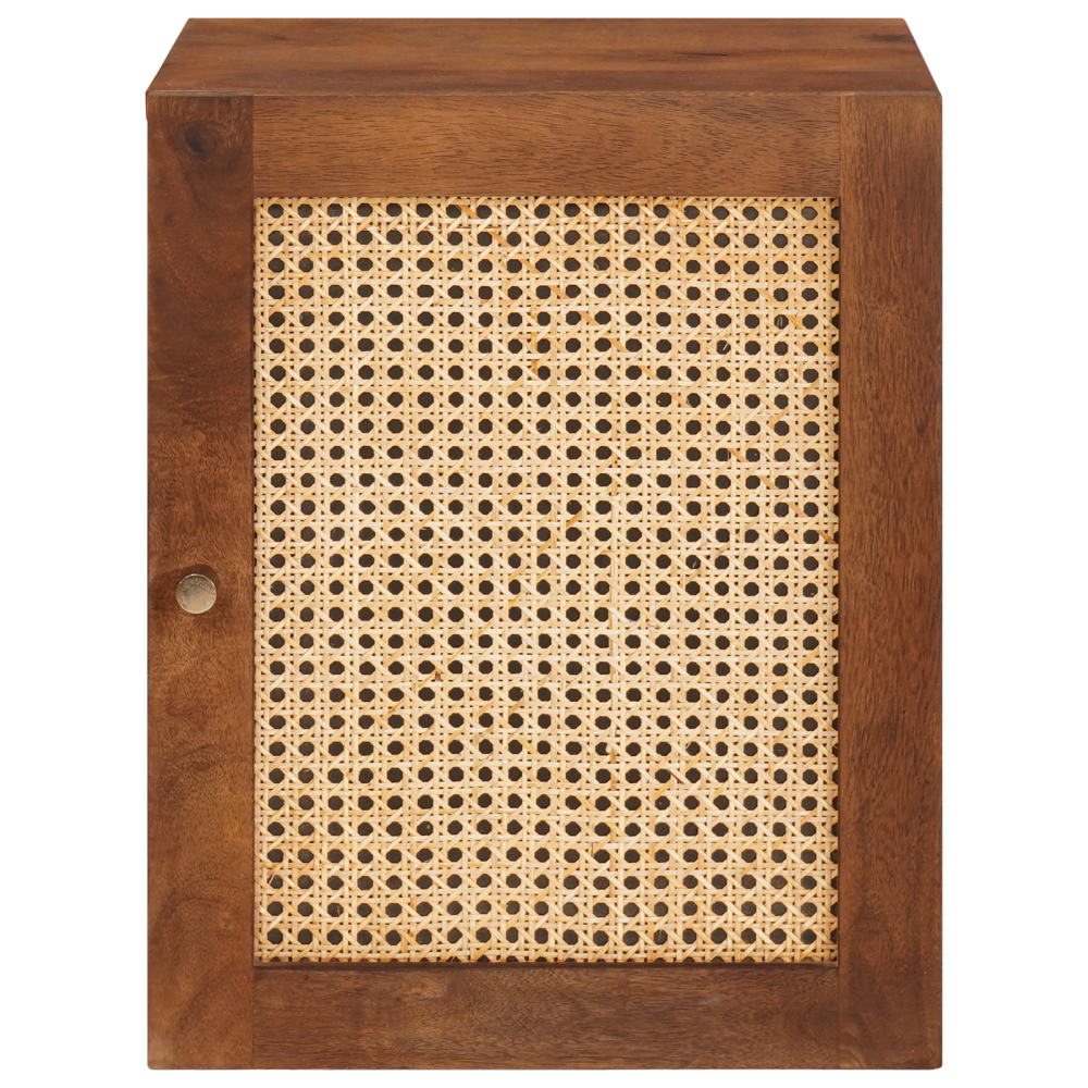 Produktbild för Badrumsskåp med hylla Brun 38 x 33,5 x 48 cm Konstruerat trä