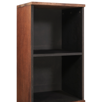 Produktbild för Sideboard med låda Brun 38 x 33,5 x 160 cm Massivt mangoträ