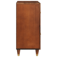 Produktbild för Sideboard Brun 60 x 33,5 x 75 cm Massivt mangoträ