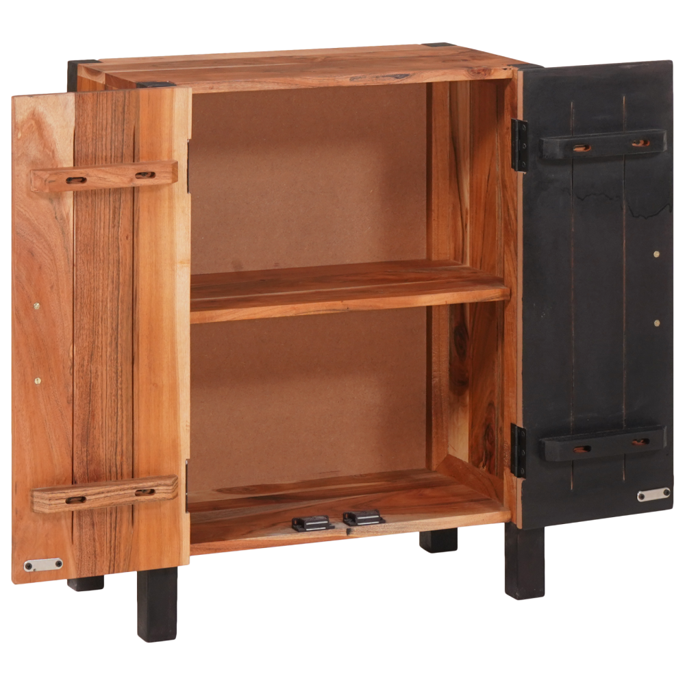 Produktbild för Sideboard Brun 55 x 30 x 75 cm Massivt Akaciaträ