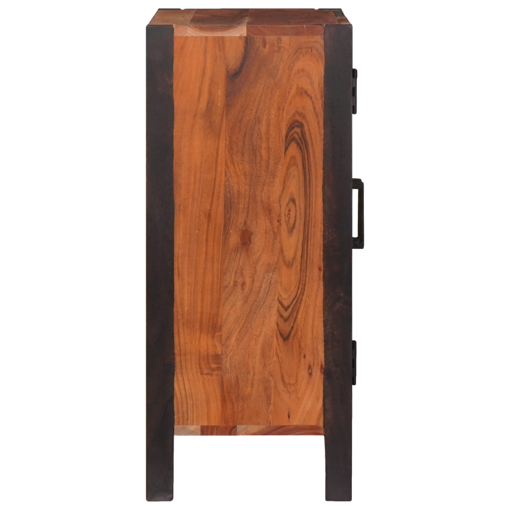 Produktbild för Sideboard Brun 55 x 30 x 75 cm Massivt Akaciaträ