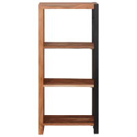 Produktbild för Hyllsystem Brun 50 x 30 x 110 cm Massivt Akaciaträ