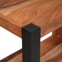 Produktbild för Hyllsystem Brun 50 x 30 x 110 cm Massivt Akaciaträ