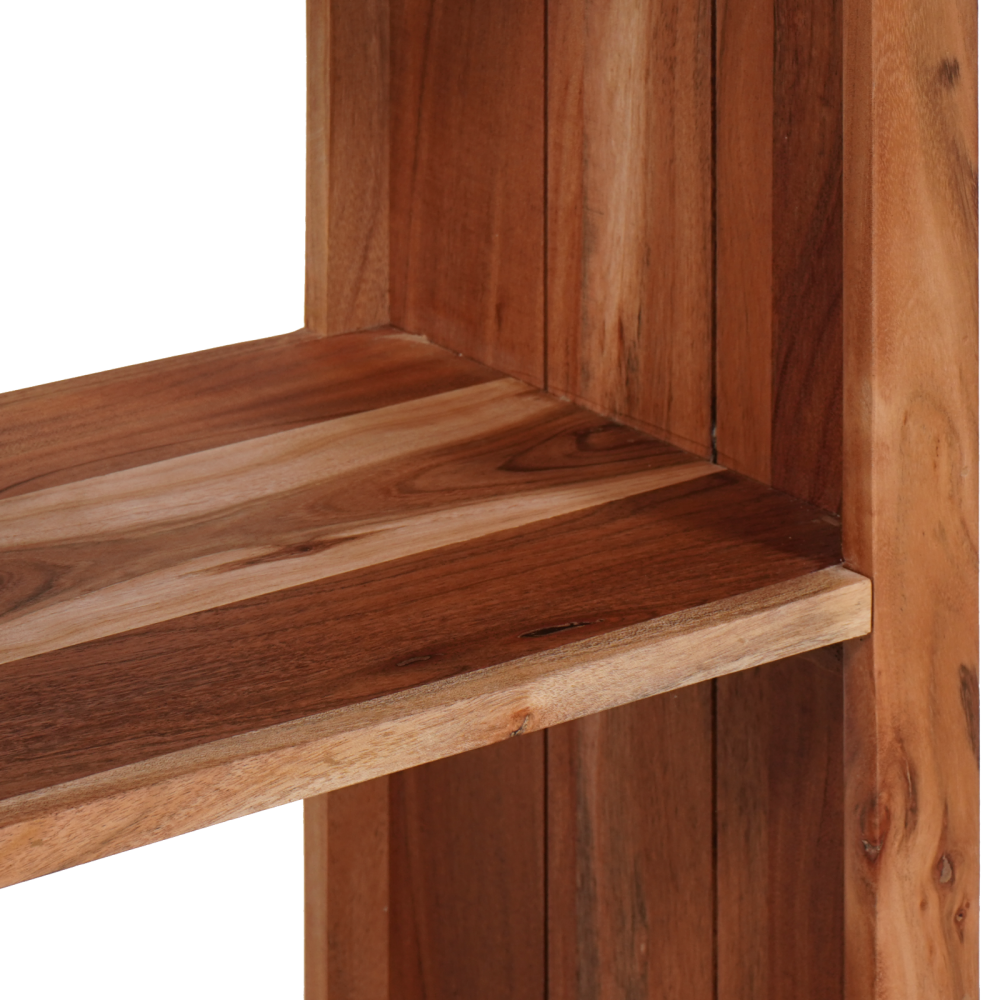 Produktbild för Hyllsystem Brun 50 x 30 x 110 cm Massivt Akaciaträ