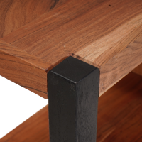 Produktbild för Hyllsystem Brun 50 x 30 x 75 cm Massivt Akaciaträ