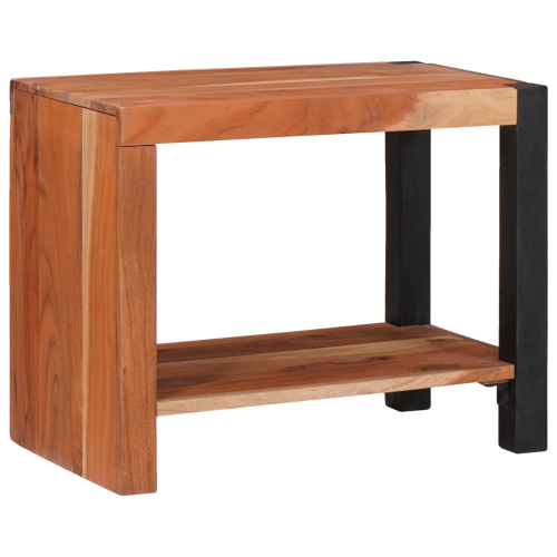 vidaXL Hyllsystem Brun 50 x 30 x 40 cm Massivt Akaciaträ