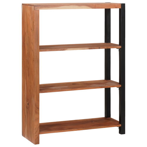 vidaXL Hyllsystem Brun 80 x 30 x 110 cm Massivt Akaciaträ