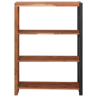 Produktbild för Hyllsystem Brun 80 x 30 x 110 cm Massivt Akaciaträ