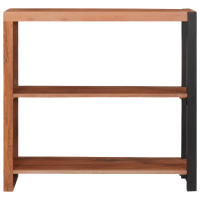 Produktbild för Hyllsystem Brun 80 x 30 x 75 cm Massivt Akaciaträ