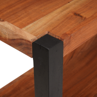 Produktbild för Hyllsystem Brun 80 x 30 x 75 cm Massivt Akaciaträ