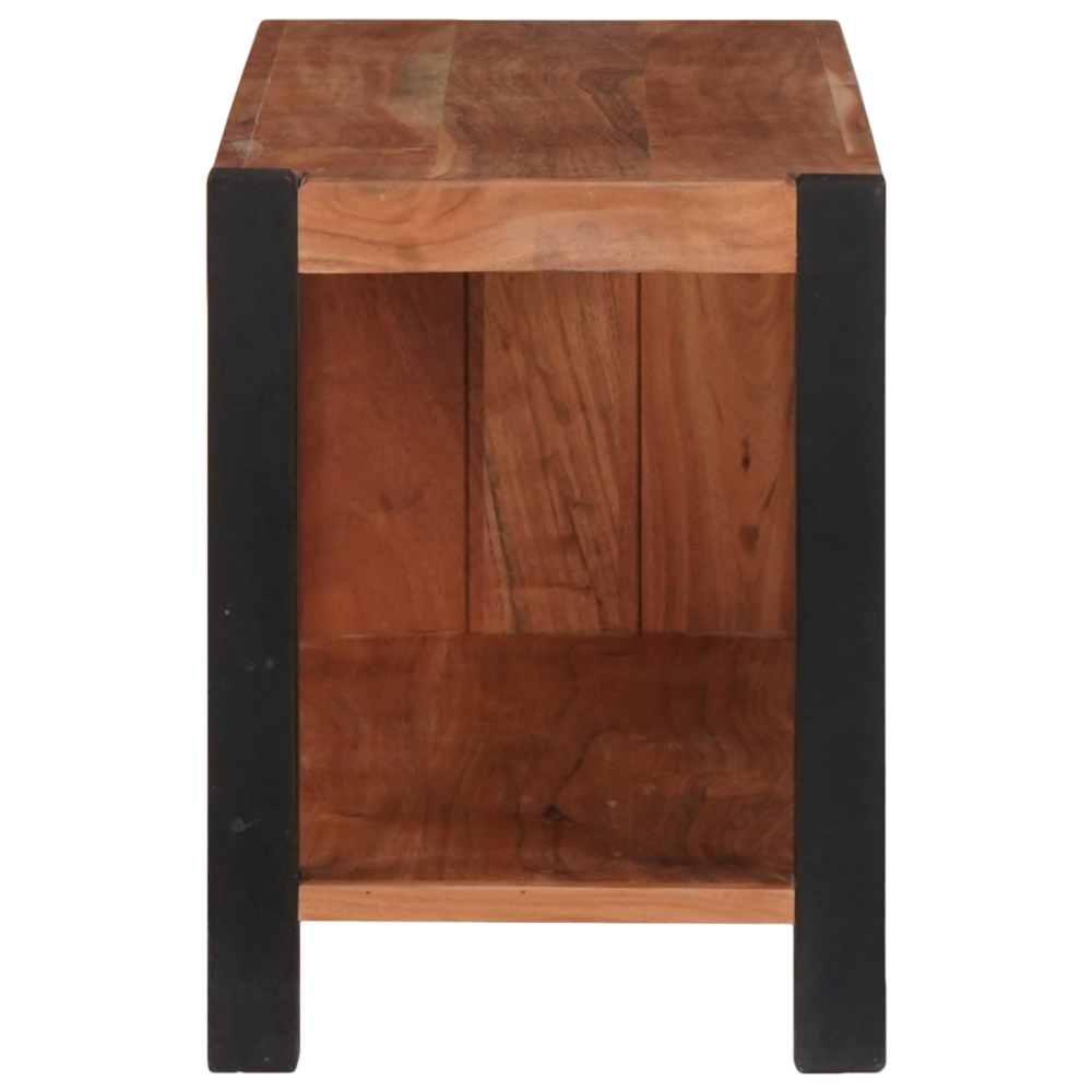 Produktbild för Hyllsystem Brun 80 x 30 x 40 cm Massivt Akaciaträ