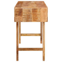 Produktbild för Smyckebord med lagring Brun 90 x 76 x 45 cm Massivt mangoträ