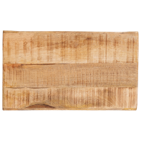 Produktbild för Sidobord Brun 60 x 35 x 46 cm Massivt mangoträ