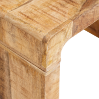 Produktbild för Sidobord Brun 60 x 35 x 46 cm Massivt mangoträ