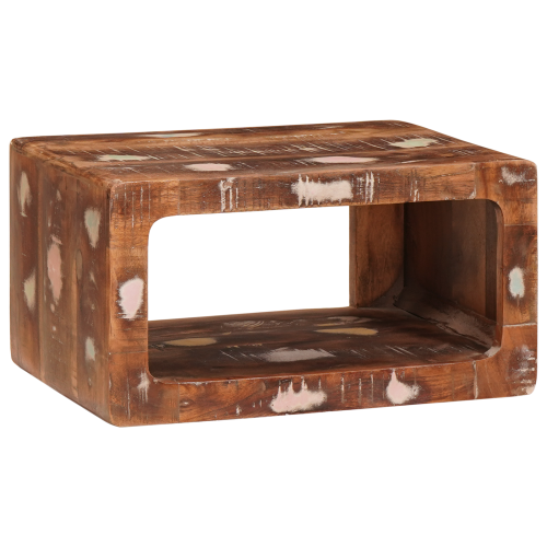 vidaXL Sängbord Brun 45 x 30 x 24 cm Solid återvunnen trä