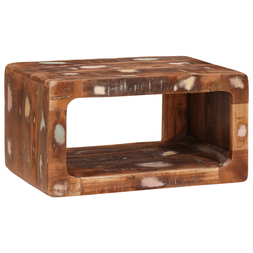 Produktbild för Sängbord 2 pcs Brun 45 x 30 x 24 cm Solid återvunnen trä