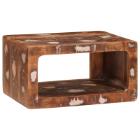 Produktbild för Sängbord 2 pcs Brun 45 x 30 x 24 cm Solid återvunnen trä