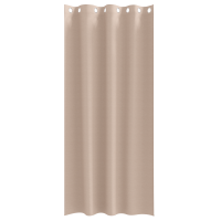 Produktbild för Mörkläggningsgardiner med Ringar 2 pcs Taupe 245 x 140 cm