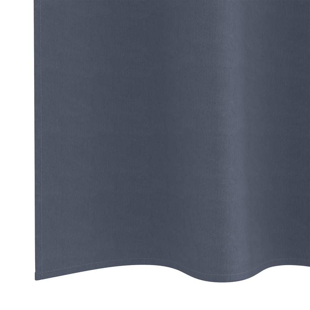 Produktbild för Mörkläggningsgardiner med Ringar 2 pcs Antracit 175 x 140 cm