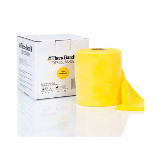 THERA-BAND Träningsband THERA-BAND 45,5m gul