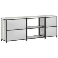 Produktbild för Köksförvaringsset HATTEM 3 pcs Silver Galvaniserat stål