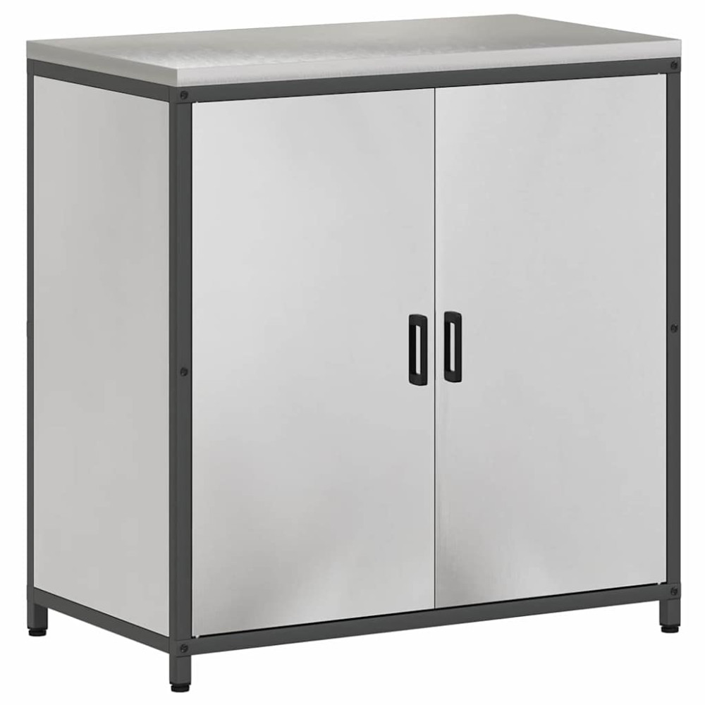 Produktbild för Köksförvaringsset HATTEM 2 pcs Silver Rostfritt stål