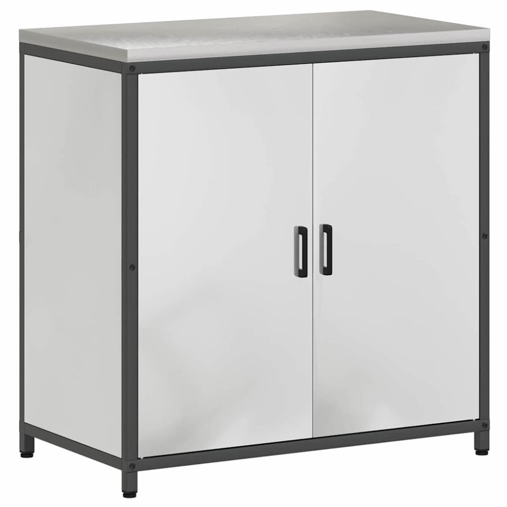 Produktbild för Köksförvaringsset HATTEM 2 pcs Silver Galvaniserat stål