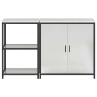 Produktbild för Köksförvaringsset HATTEM 2 pcs Silver Galvaniserat stål