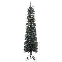 Produktbild för Konstgjord julgran Grön 180 cm PVC och Plast och Stål