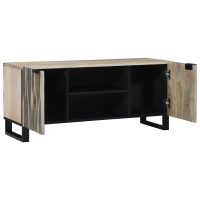 Produktbild för TV Enheter Vit 105 x 33 x 46 cm Konstruerat trä