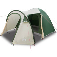 Produktbild för Dome Tält Kupol med tak med lagring Grön 384 x 254 x 170 cm