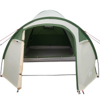 Produktbild för Dome Tält Kupol med tak med lagring Grön 384 x 254 x 170 cm