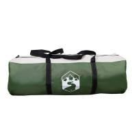 Produktbild för Dome Tält Kupol med tak med lagring Grön 384 x 254 x 170 cm