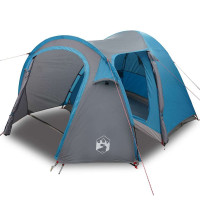 Produktbild för Dome Tält Kupol med tak med lagring Blå 384 x 254 x 170 cm