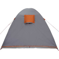 Produktbild för Dome Tält Kupol med tak Grå och orange 384 x 254 x 170 cm
